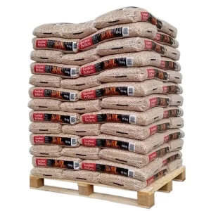 Excelentes pellets – pallet con 65 sacos de 15 kg cada uno