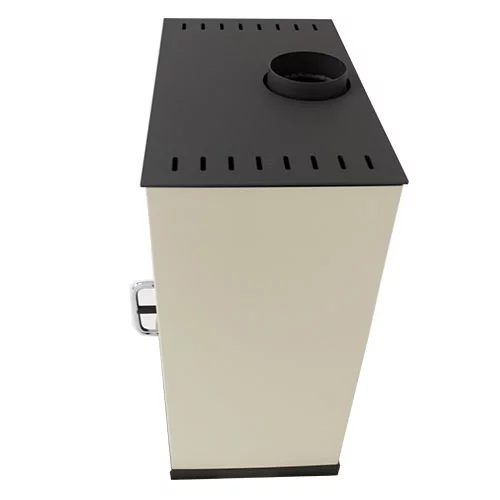 Estufa de leña BELLEZA RUBIN color marfil 21 kW - Imagen 5