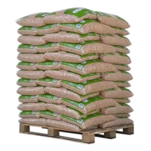 Pellet Din Pellets – palet con 65 sacos de 15 kg cada uno
